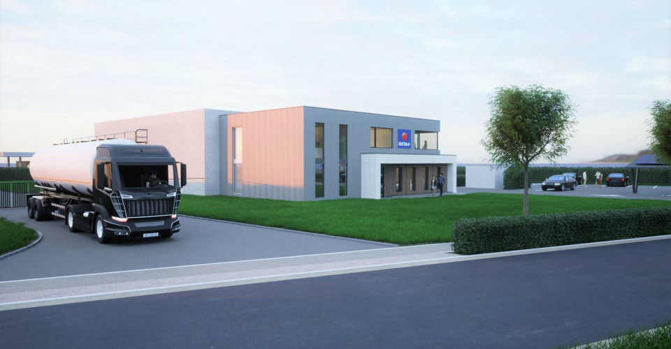 Logistiek centrum Octa+  -  Marche-en-Famenne