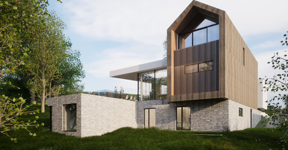 Een moderne eengezinswoning - Profondeville